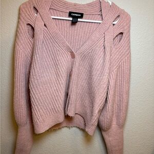 Express Blush Pink Women's Cardigan